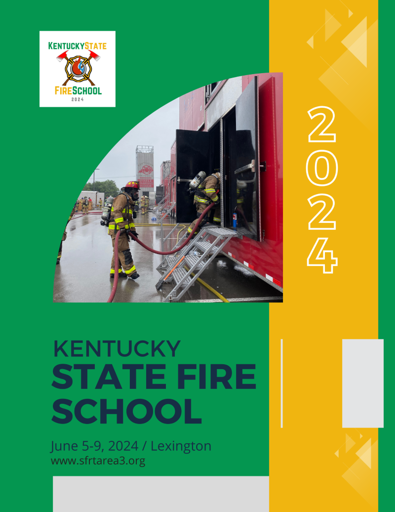 2024 Kentucky State Fire School Registration Now Open!